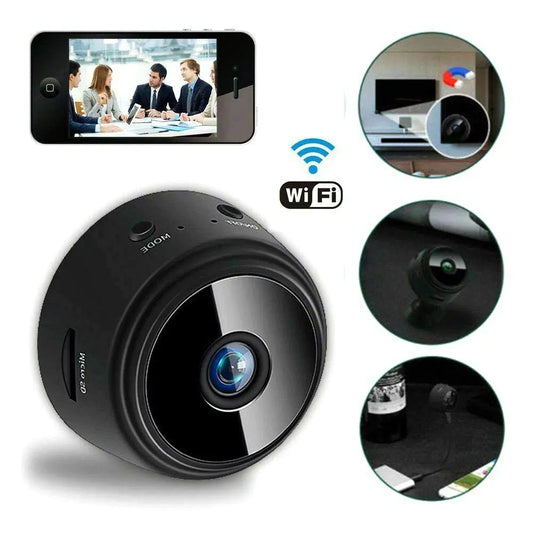 Mini Wireless HD WiFi Camera with Motion Detection & Remote Surveillance"